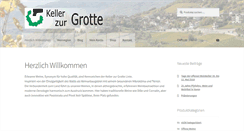 Desktop Screenshot of kellerzurgrotte.ch